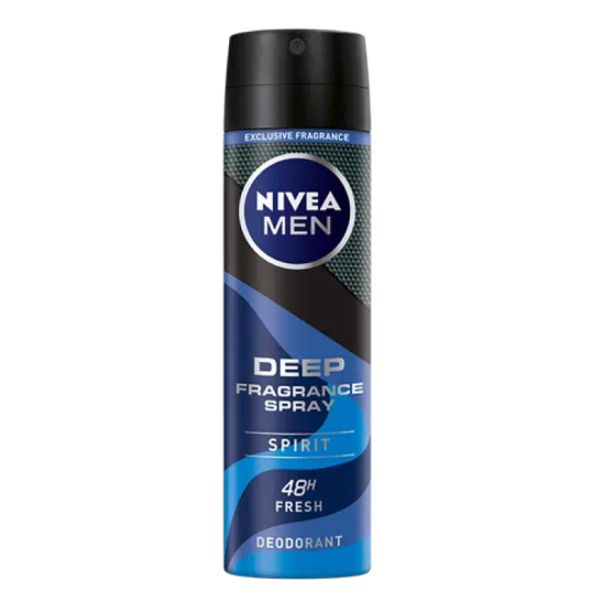 NIVEA MEN DEODORANT SPRAY - DEEP FRAG SPIRIT 150ML