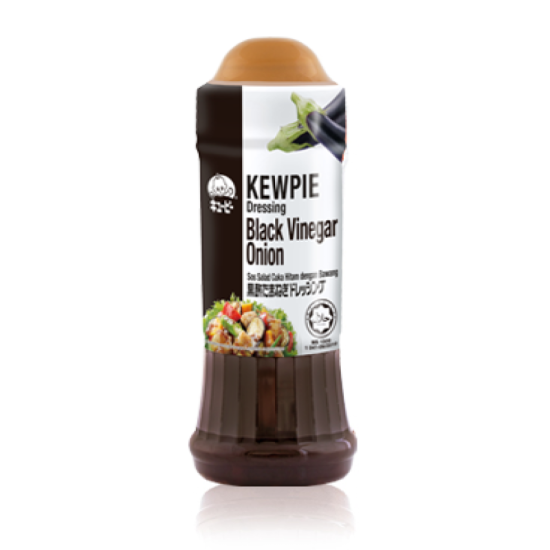 KEWPIE BLACK VINEGAR ONION 210ML