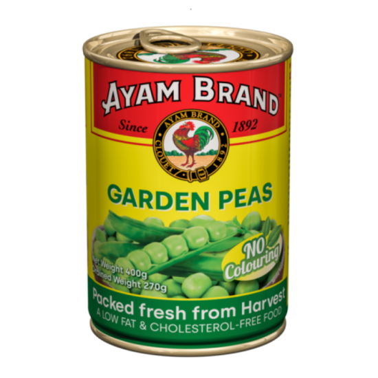 AYAM BRAND GARDEN PEAS 400GM AYAM BRAND GARDEN PEAS 400GM