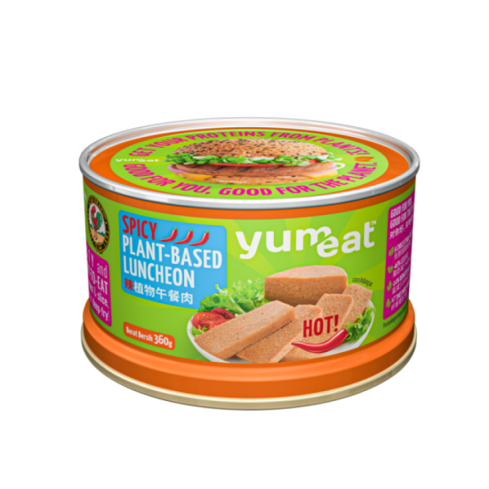 AYAM BRAND YUMEAT PLANT BASED LUNCHEON SPICY 360GM