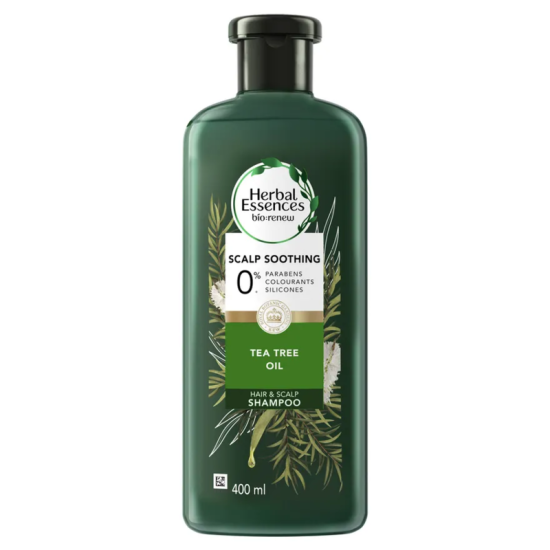 HERBAL ESSENCES SHAMPOO TEA TREE OIL 400ML