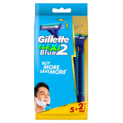 GILLETTE BLUE 2 FLEXI (5+2s) GILLETTE BLUE 2 FLEXI (5+2s)