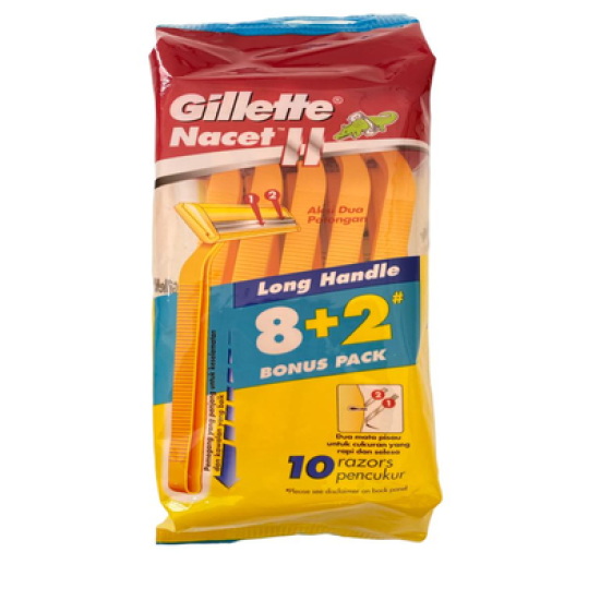 GILLETTE NACET II (8+2S)