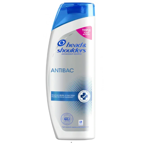 HEAD & SHOULDERS SHAMPOO ANTIBAC 330ML