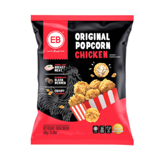 EB ORIGINAL POPCORN CHICKEN 380G
