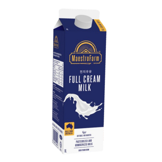 MAESTROFARM FULL CREAM MILK 1L