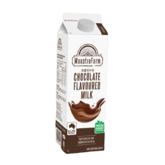 MAESTROFARM CHOCOLATE FLAVOURED MILK 1L