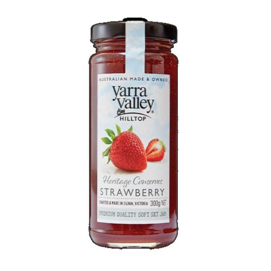 YARRA VALLEY PREMIUM JAM -STRAWBERRY 300GM