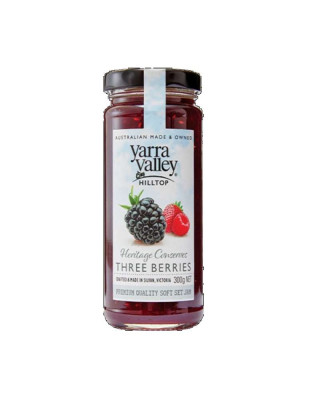 YARRA VALLEY PREMIUM JAM -THREE BERRIES 300GM