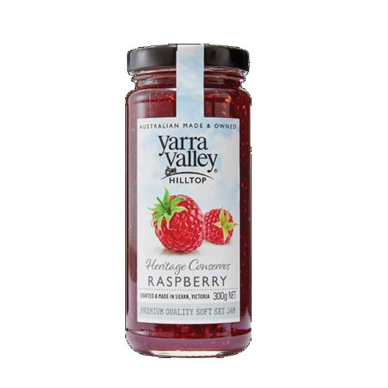 YARRA VALLEY PREMIUM JAM -RASPBERRY 300GM