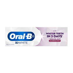 ORAL-B TOOTHPASTE 3D WHITE LUXE GLAMOROUS 95G ORAL-B TOOTHPASTE 3D WHITE LUXE GLAMOROUS 95G
