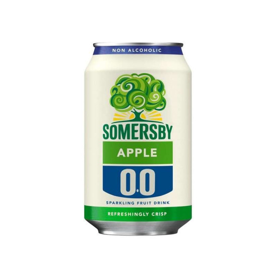 SOMERSBY APPLE 0.0 CARBONATE DRINK 320ML