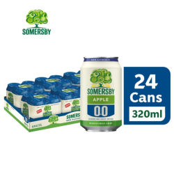 SOMERSBY APPLE 0.0 CARBONATE DRINK 320ML*24 SOMERSBY APPLE 0.0 CARBONATE DRINK 320ML*24