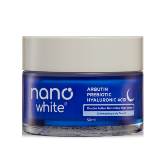 NANO WHITE DOUBLE ACTION RESTORATIVE NIGHT CREAM 5