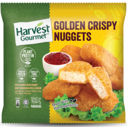 HARVEST GOURMET PLANT BASED NUGGET 360G HARVEST GOURMET PLANT BASED NUGGET 360G