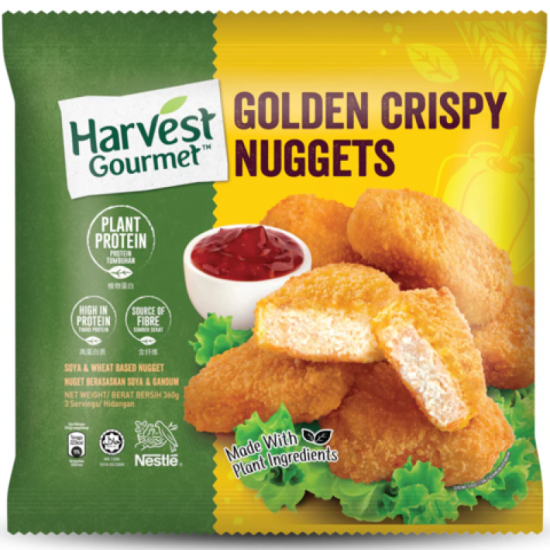 HARVEST GOURMET PLANT BASED NUGGET 360G