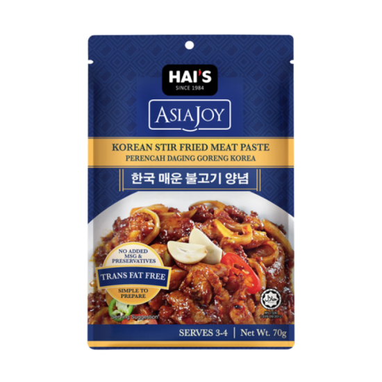 HAI`S ASIA JOY KOREAN STIR FRIED PASTE 70GM