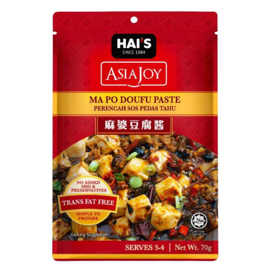 HAI`S ASIA JOY MA PO DOUFU PASTE 70GM