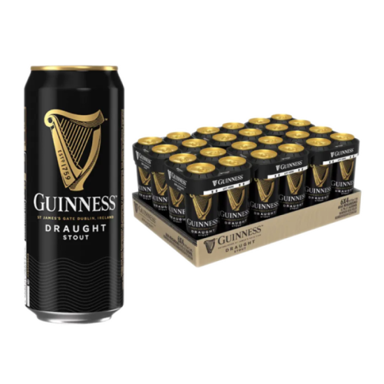 GUINNESS DRAUGHT IN CAN - 1S STOUT 470ML*24