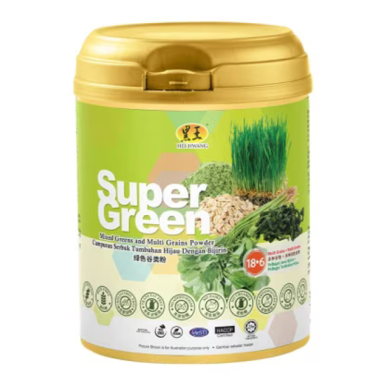 HEI HWANG SUPER GREEN 500GM