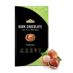 ROYAL DE DOLTON 72% DARK CHOCO WITH HAZELNUT 100G ROYAL DE DOLTON 72% DARK CHOCO WITH HAZELNUT 100G