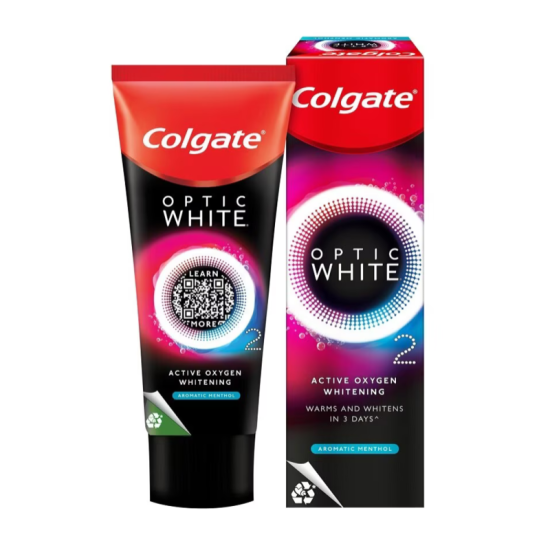 COLGATE TOOTHPASTE OPTIC WHITE AROMATIC MENTHOL 85