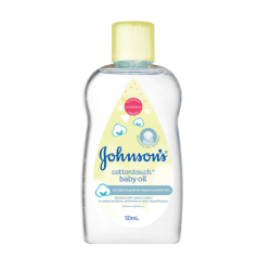 JOHNSON'S BABY OIL COTTON TOUCH 50ML JOHNSON'S BABY OIL COTTON TOUCH 50ML