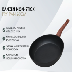 FUKURO KANZEN FORGED NON-STICK FRY PAN 28CM
