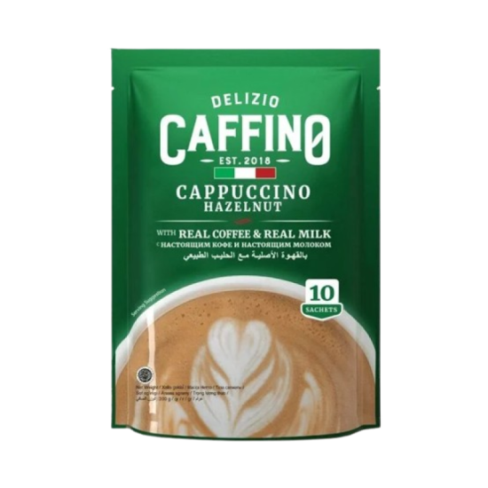 CAFFINO CAPPUCCINO HAZELNUT 20GM*10