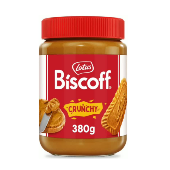LOTUS BISCOFF CRUNCHY SPREAD 380GM
