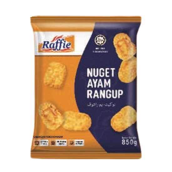 RAFFIE CHICKEN CRISPY NUGGET 850G