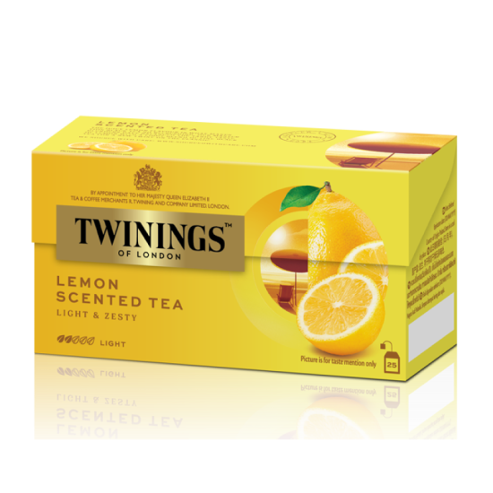 TWININGS FRUIT TEA LEMON SCENTED 2GM*25