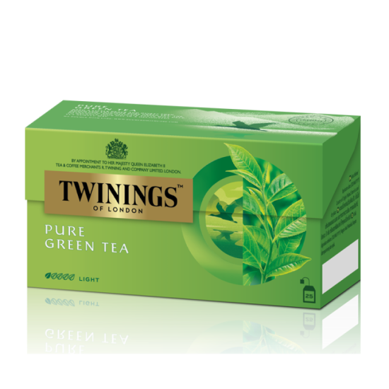 TWININGS INFUSION PURE GREEN TEA 2GM*25