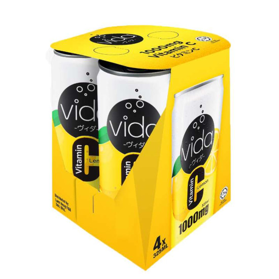 VIDA C LEMON 325ML*4