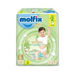 MOLFIX NATURAL PANTS JUMBO L48+2'S MOLFIX NATURAL PANTS JUMBO L48+2'S