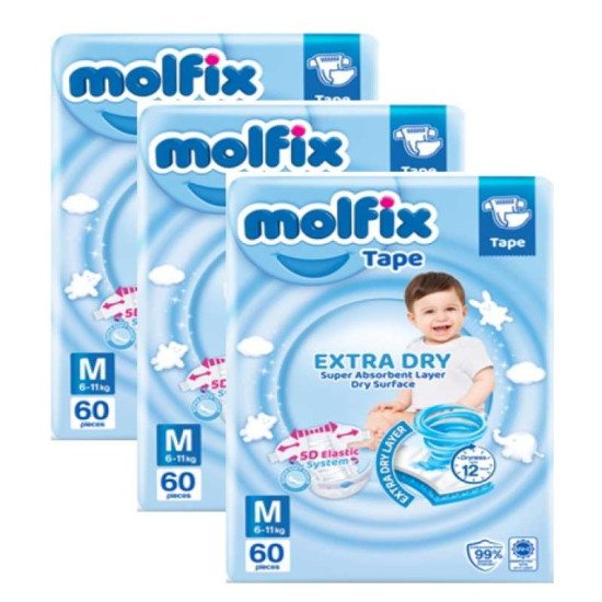 MOLFIX EXTRA DRY TAPE SUPER JUMBO M60'SX3