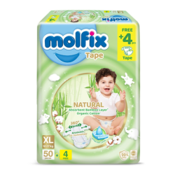 MOLFIX NATURAL TAPE S/JUMBO XL50+4'S MOLFIX NATURAL TAPE S/JUMBO XL50+4'S