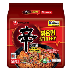 NONGSHIM SHIN RAMYUN STIR FRY 131GM*5 NONGSHIM SHIN RAMYUN STIR FRY 131GM*5