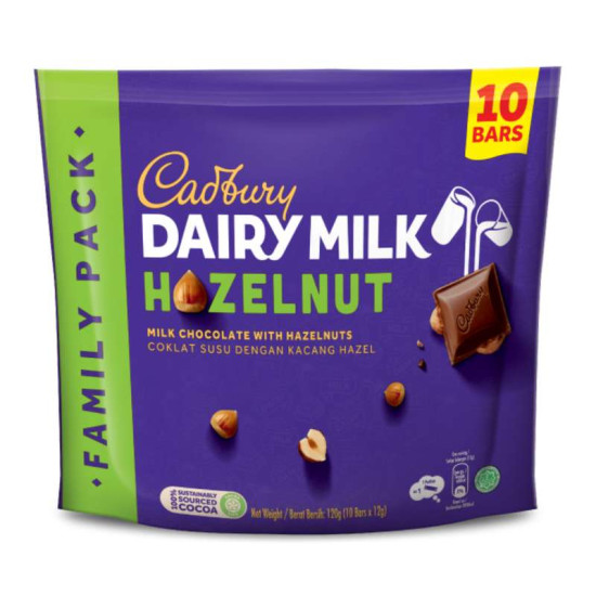 CADBURY HAZELNUT DOYBAG 120GM