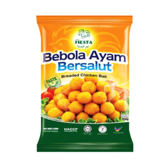 FIESTA BREADED CHICKEN BALL 850G