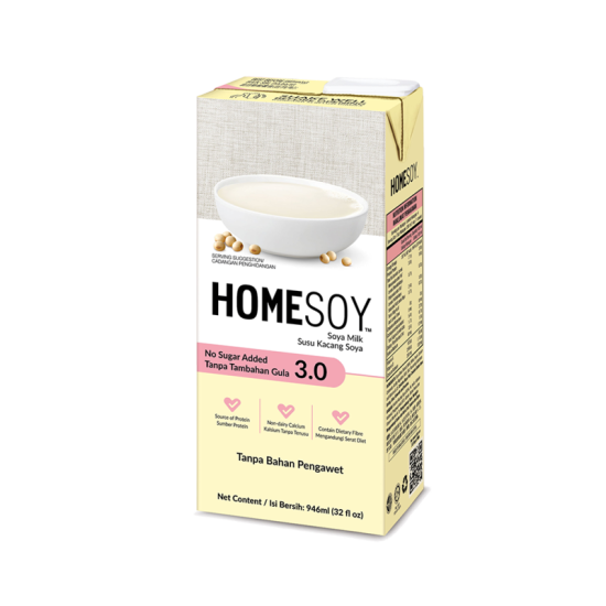 HOMESOY NO SUGAR ADDED 3.0 946ML