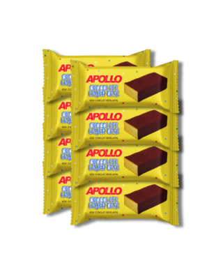 APOLLO LAYER CAKE CHOCOLATE 16GM*8