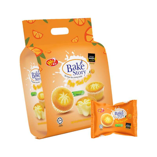 WIN2 BAKE STORY EGG TART ORANGE 25GM*10