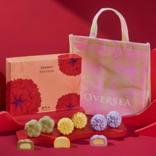 OVERSEA AURORA SNOWY MOONCAKE SET 