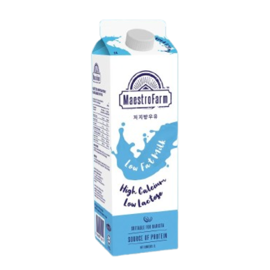 MAESTROFARM LOW FAT MILK 1L