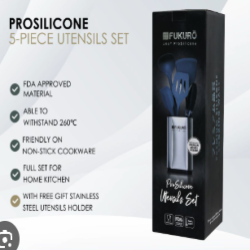 FUKURO 260 PROSILICONE 5-PIECE COOKING UTEN