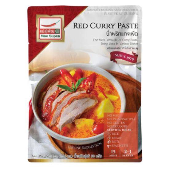 MAE SUPEN RED CURRY PASTE 50G