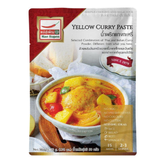 MAE SUPEN YELLOW CURRY PASTE