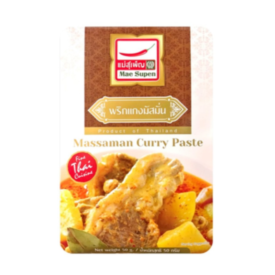 MAE SUPEN MASSAMAN CURRY PASTE 50G