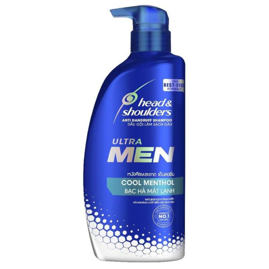 HEAD & SHOULDERS MEN SHAMPOO COOL MENTHOL 650ML